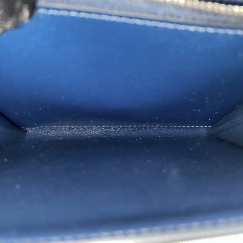 HERMES 銀扣康康錢包13*11*3 98新配件塵袋-1