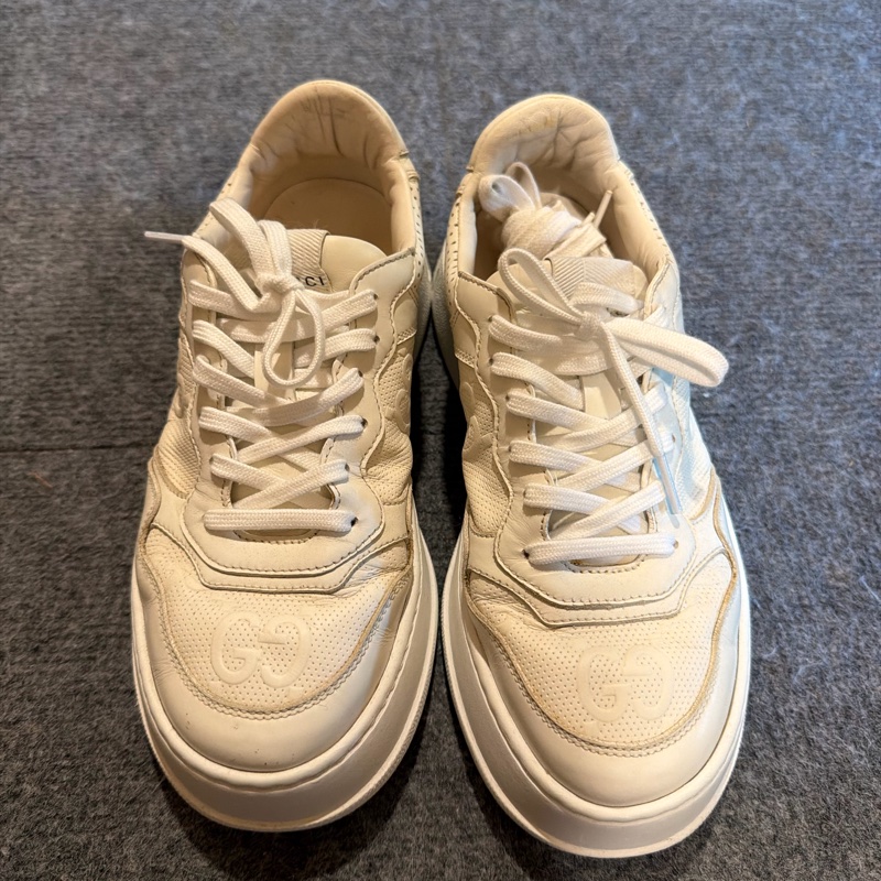 Gucci logo 白球鞋-0