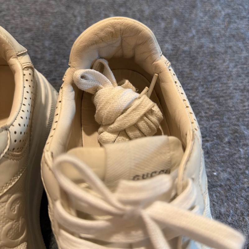 Gucci logo 白球鞋-2