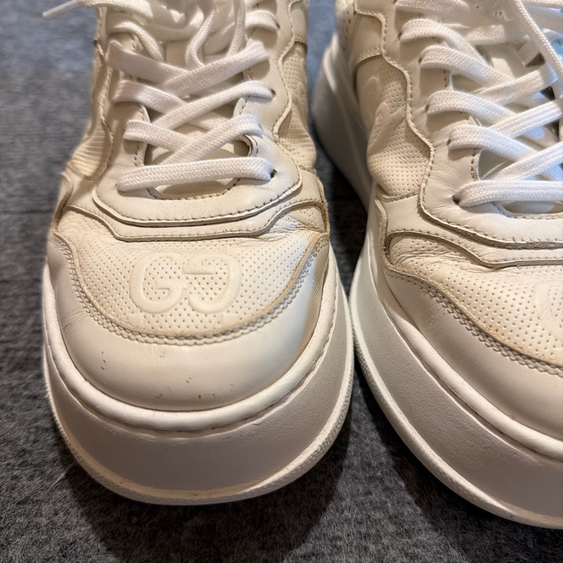 Gucci logo 白球鞋-3