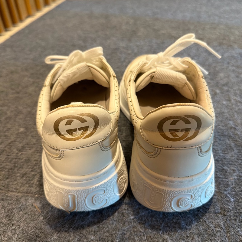 Gucci logo 白球鞋-5