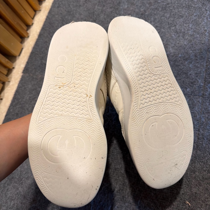 Gucci logo 白球鞋-7