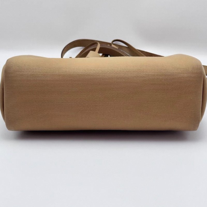 HERMES 帆布拼皮herbag31手提斜背包31*25*11 98新配件塵袋吊牌鎖鑰匙-3