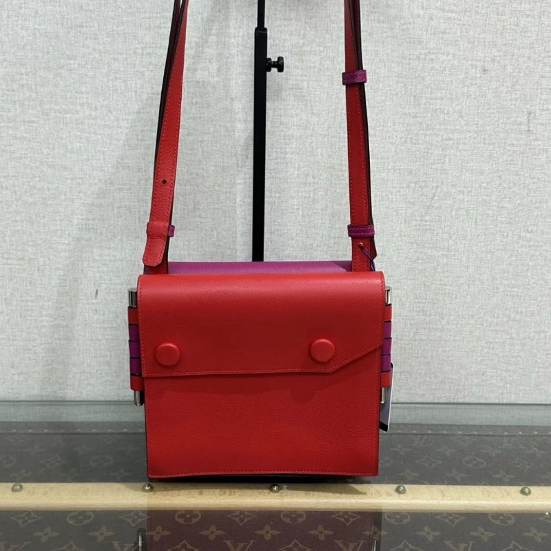 HERMES 銀扣 twins手提肩背包 17.5*16*5 98新-5