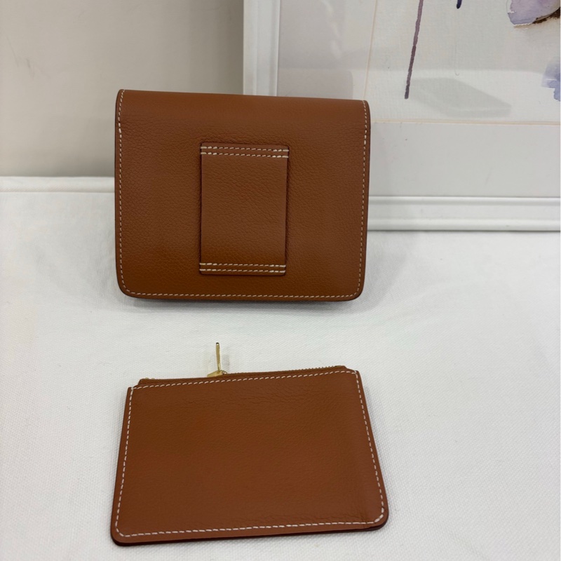 Hermes 愛馬仕 roulis slim 金棕金扣 U刻 Ev皮-3