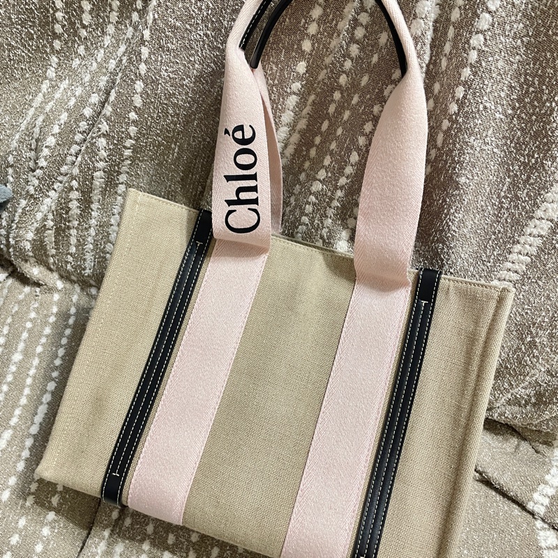 Chloe woody tote 中款 特別款-0