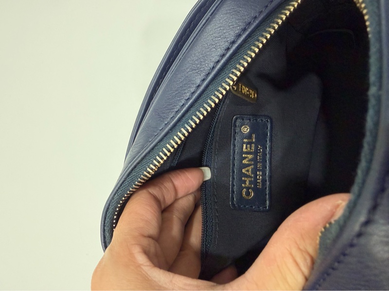 CHANEL 香奈兒 VANITY TOP 深藍 藏藍 相機包 斜背包 肩背包 手提包 側背包 鏈條包-14