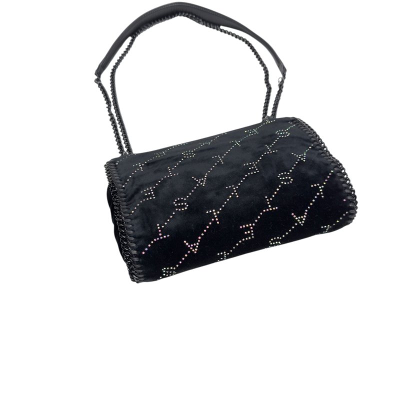 STELLA MCCARTNEY 水鑽 黑色 鏈條包-12