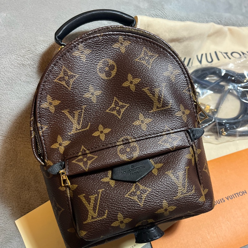 Louis Vuitton Palm springs mini 小書包|後書包-8