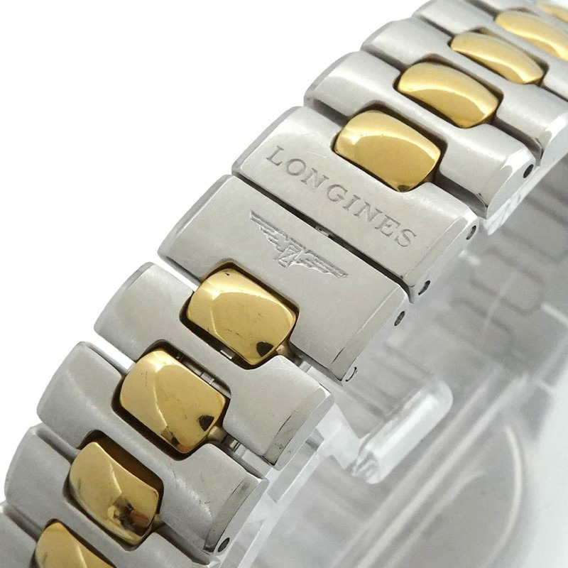 浪琴 Conquest L1 505 3 女士腕錶,附日期顯示,香檳金色,石英機芯-5