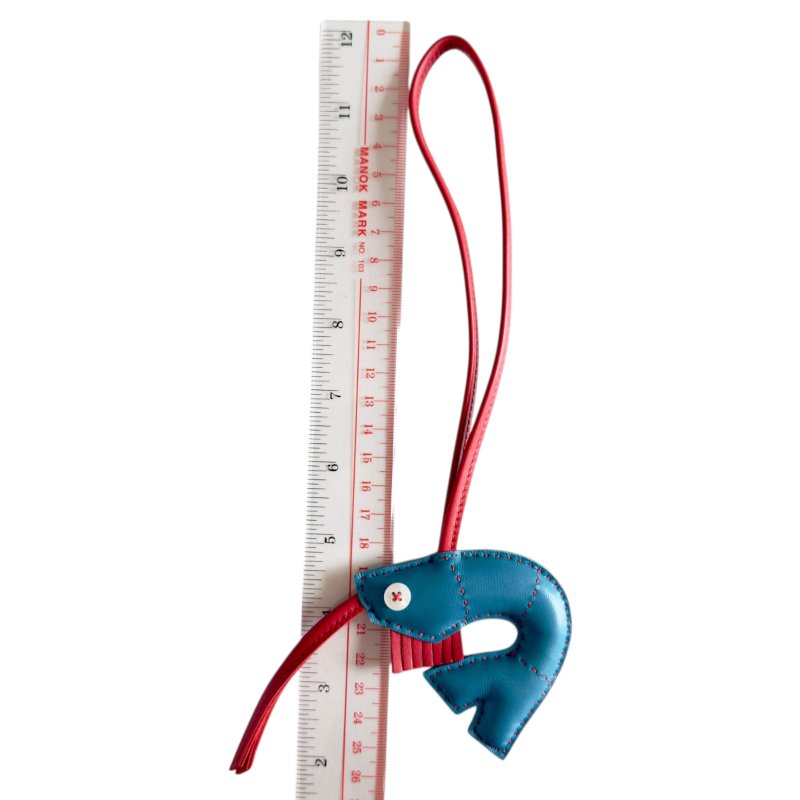 HERMES Shrimp 拼色 蝦子 掛飾-8