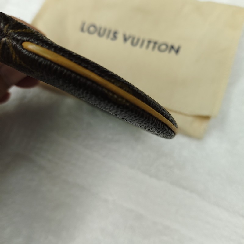 LOUIS VUITTON 圓餅零錢包傳統花色-10