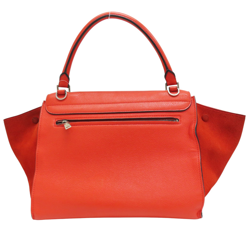 紅色 牛皮 Trapeze 两用包【CELINE 賽琳】-1