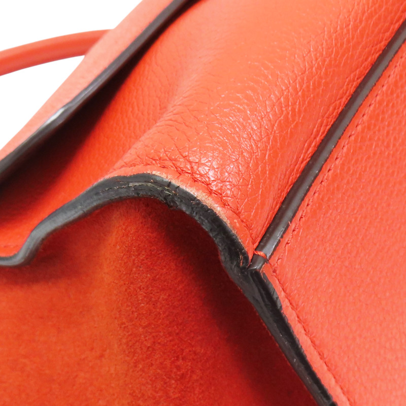 紅色 牛皮 Trapeze 两用包【CELINE 賽琳】-9