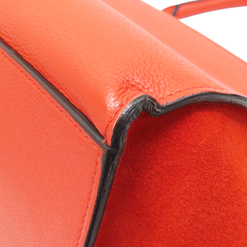 紅色 牛皮 Trapeze 两用包【CELINE 賽琳】-12