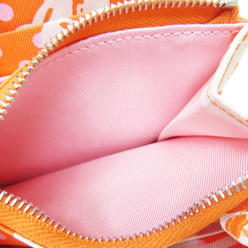 杜鵑粉 Epsom牛皮 Silk in Compact 絲巾短夾 C刻【HERMES 愛馬仕】-5