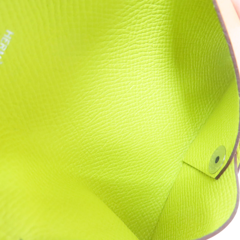 雙色 Epsom牛皮 Calvi verso 名片夾 B刻【HERMES 愛馬仕】-6