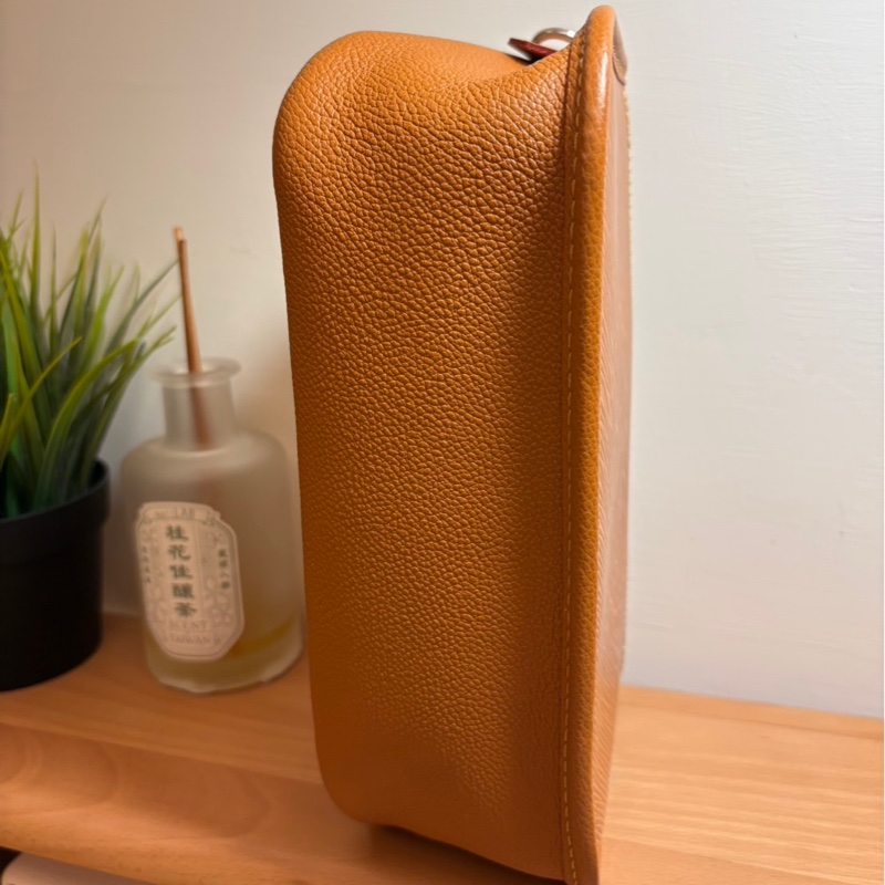 LV路易威登 /棕色水波紋包/肩背包/斜背包/99近全新美品-3