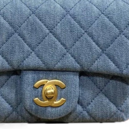 chanel 牛仔 方胖 金球 經典款 保值-11