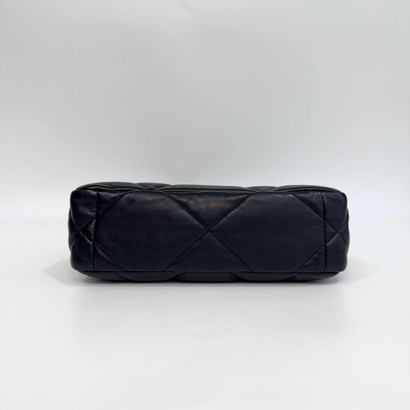 CHANEL黑金油蠟羊皮19包小號 26CM AS1160-5