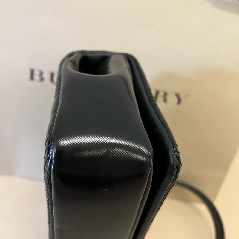 Burberry 小款Horseferry 印花絎縫Lola 包銀鏈斜背包-8