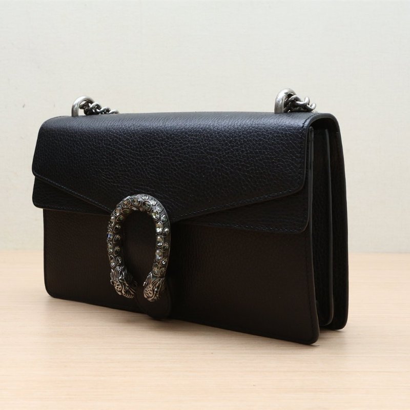 GUCCI Dionysus酒神中號28牛皮牛皮肩背包-4