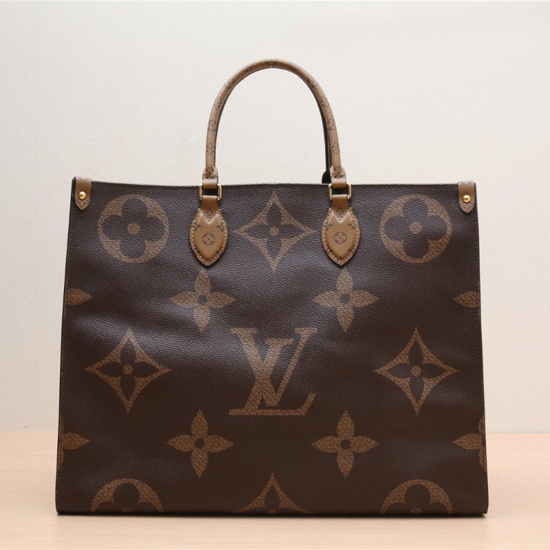 LOUIS VUITTON Onthego大號41老花PVCPVC肩背包-1