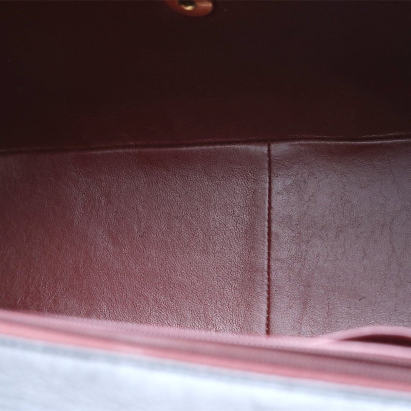 CHANEL 中古黑金羊貝嫂34肩背包-2