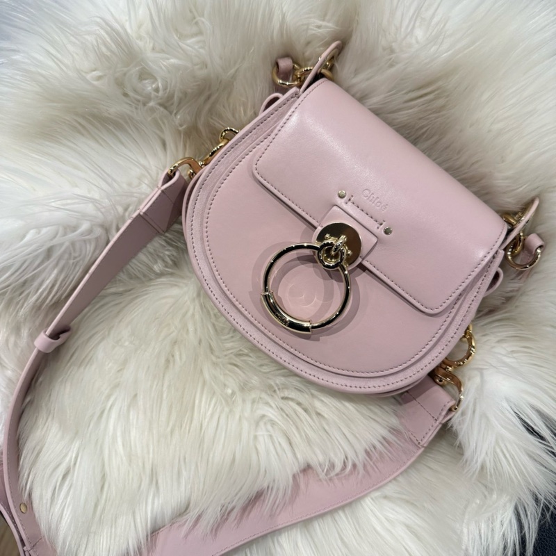 Chloe TESS 粉色 斜挎包-0