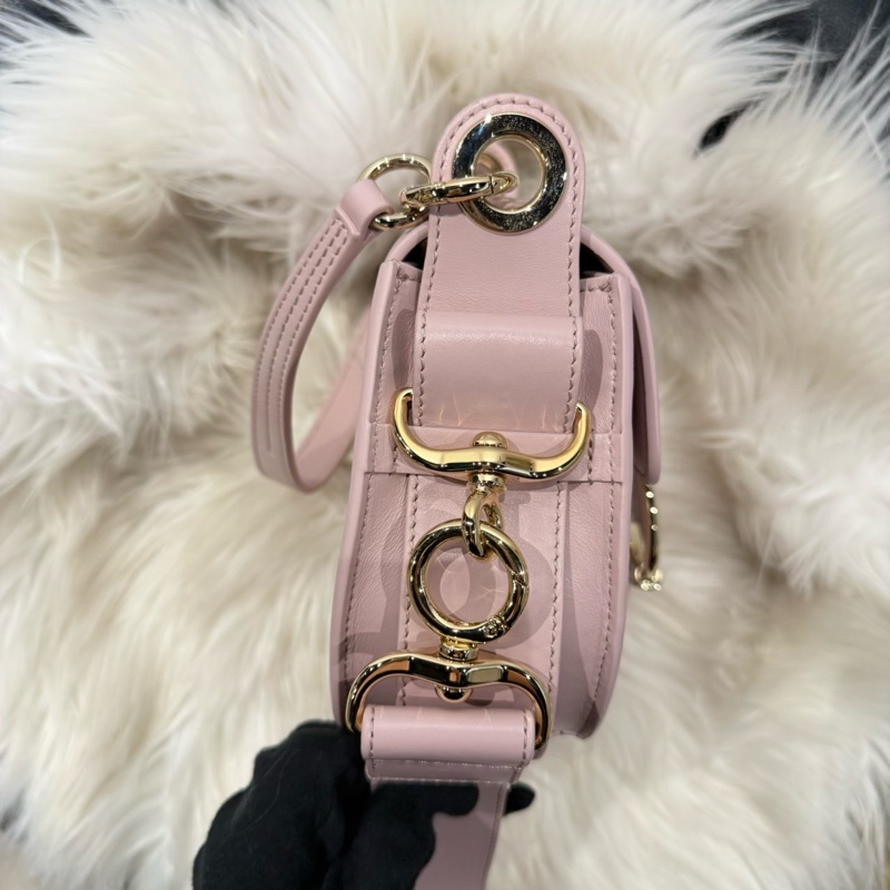 Chloe TESS 粉色 斜挎包-7