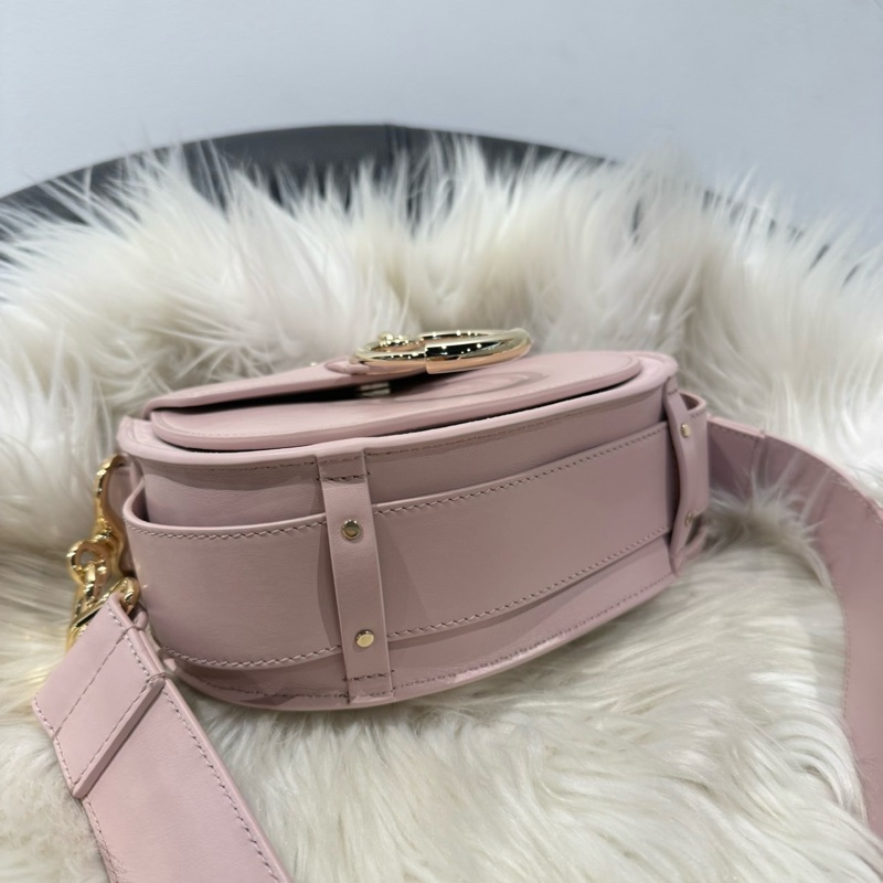 Chloe TESS 粉色 斜挎包-8