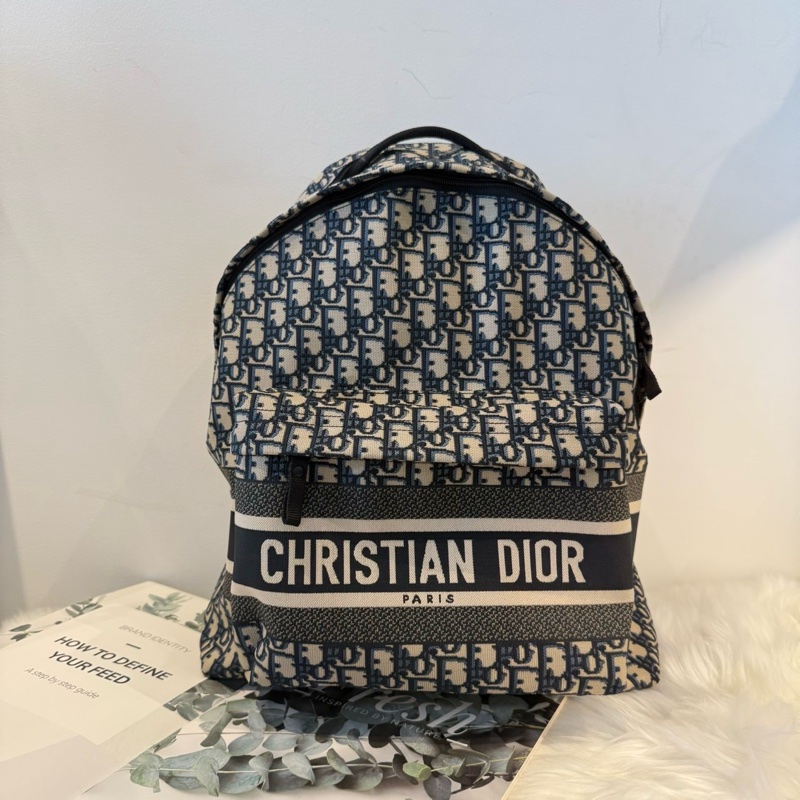 Dior Travel 老花後背包-1
