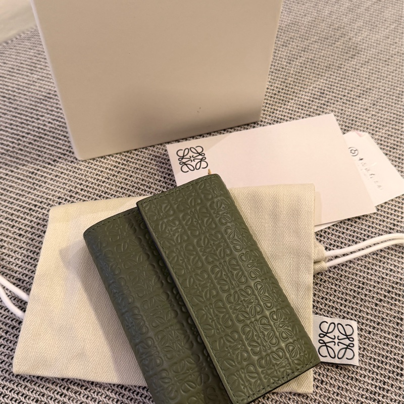 已售。LOEWE 零錢拉鏈錢包-1