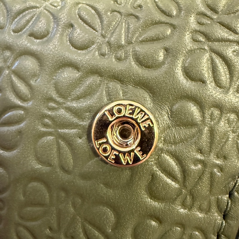 已售。LOEWE 零錢拉鏈錢包-18