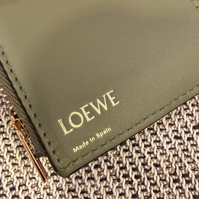 已售。LOEWE 零錢拉鏈錢包-21