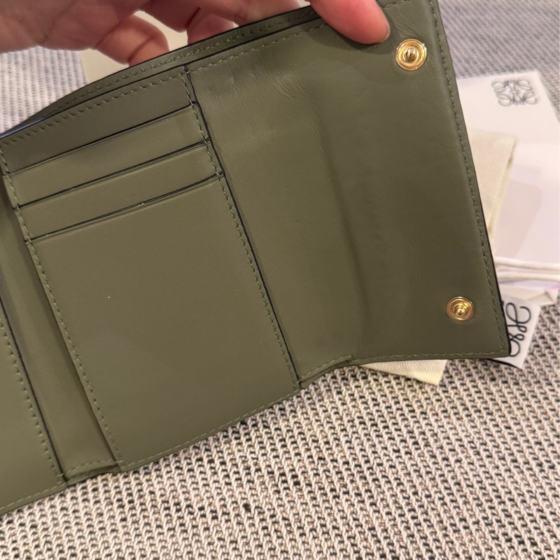 已售。LOEWE 零錢拉鏈錢包-6