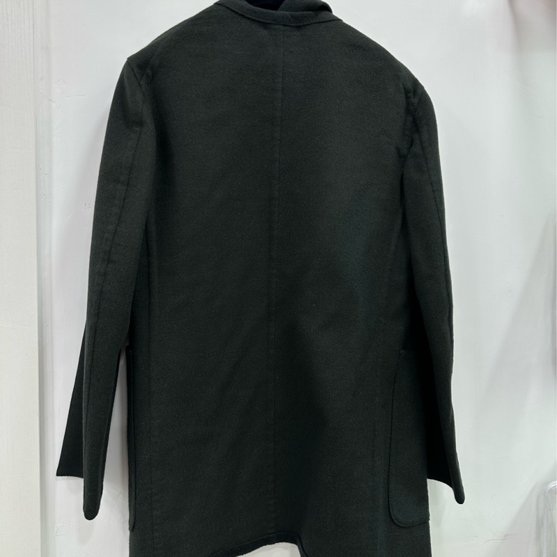Hermes 愛馬仕 羊絨羊毛混紡外套簡約款式 34碼-1