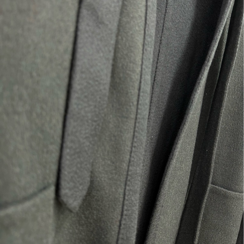 Hermes 愛馬仕 羊絨羊毛混紡外套簡約款式 34碼-4