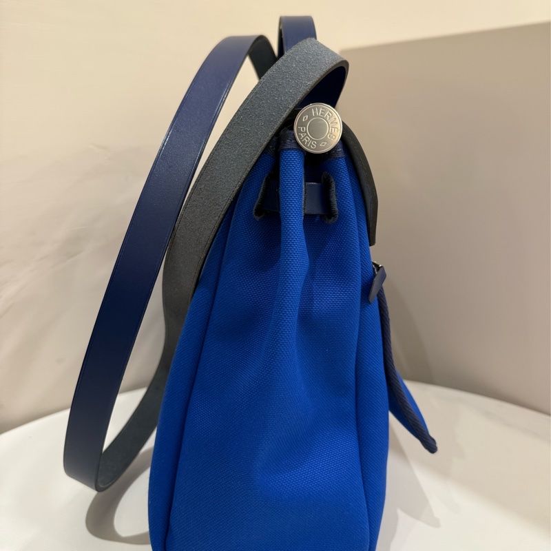 Hermes herbag31電光藍-5