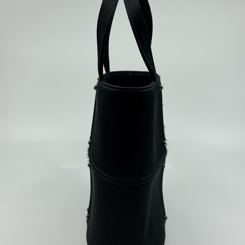 Tod’s 黑色 絹布料 手抽袋-5