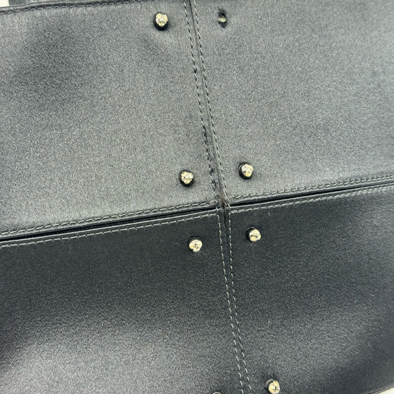Tod’s 黑色 絹布料 手抽袋-8