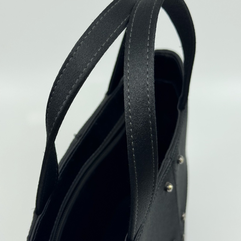 Tod’s 黑色 絹布料 手抽袋-12