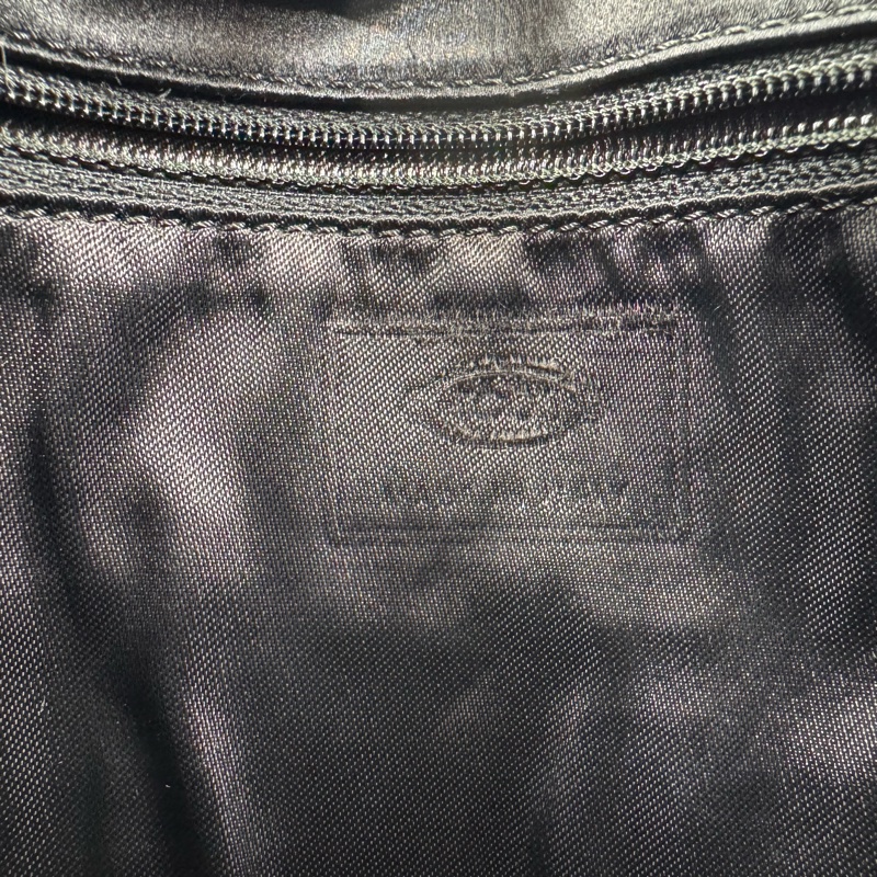 Tod’s 黑色 絹布料 手抽袋-15