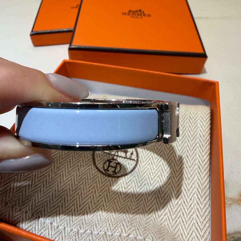 超便宜全新 Hermes Clic H珐瑯手環-3