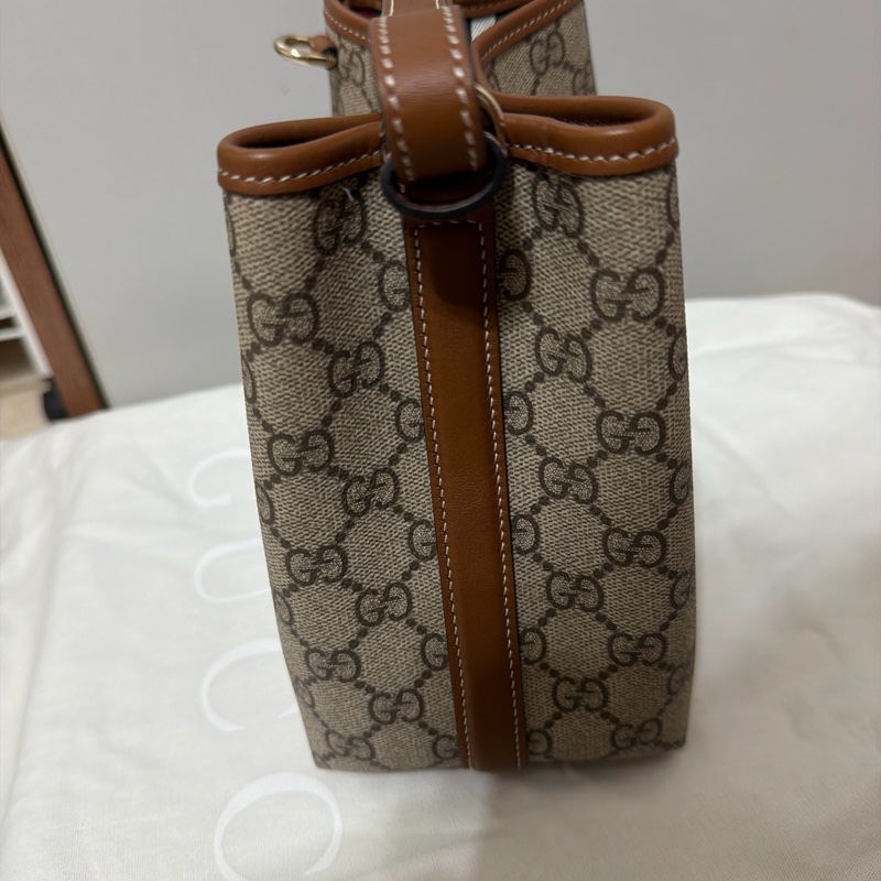 Gucci老花新款水桶包-2