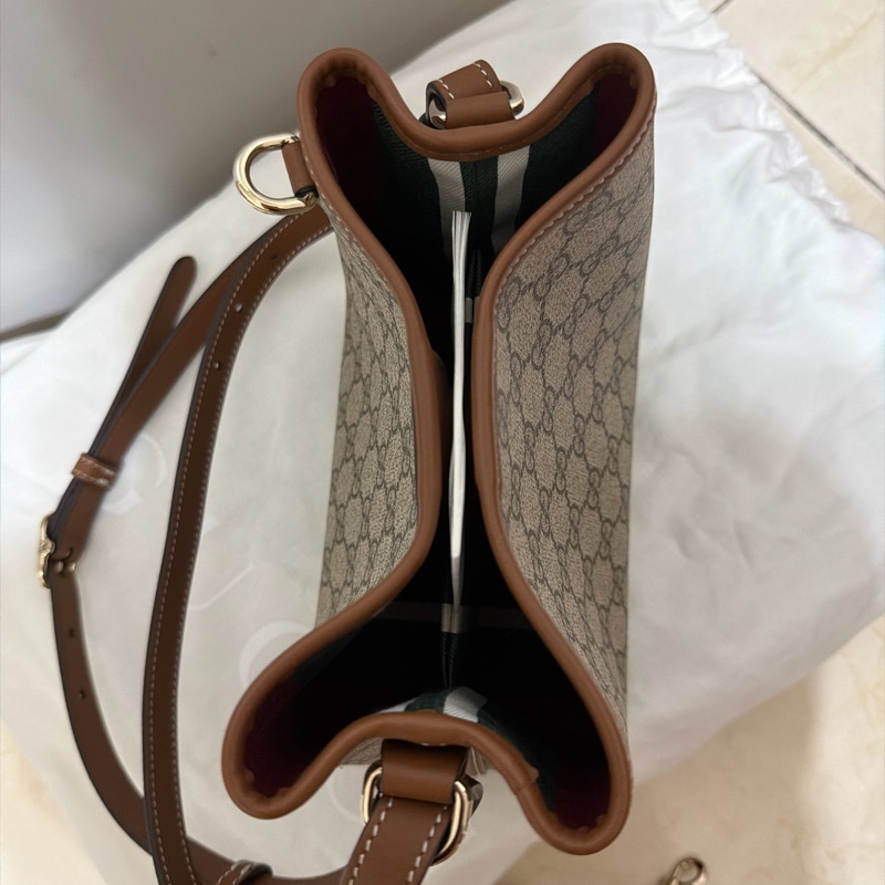 Gucci老花新款水桶包-3