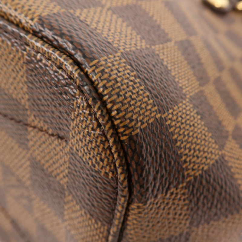 LOUIS VUITTON Damier Siena PM金扣手挽肩背兩用袋-9