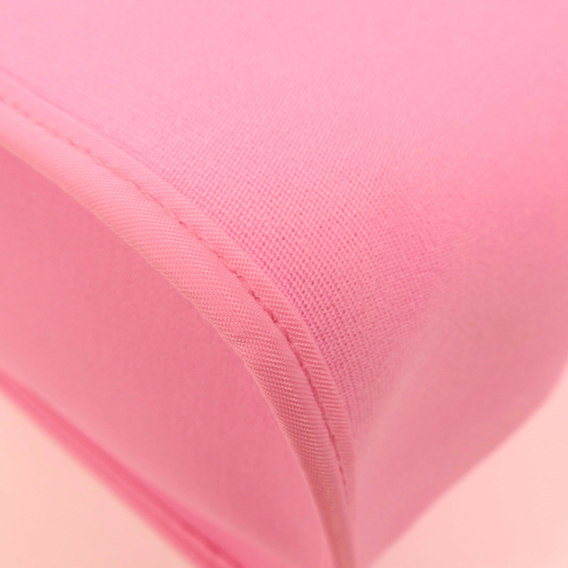 HERMES 帆布Cabag銀扣手挽肩背兩用袋-10