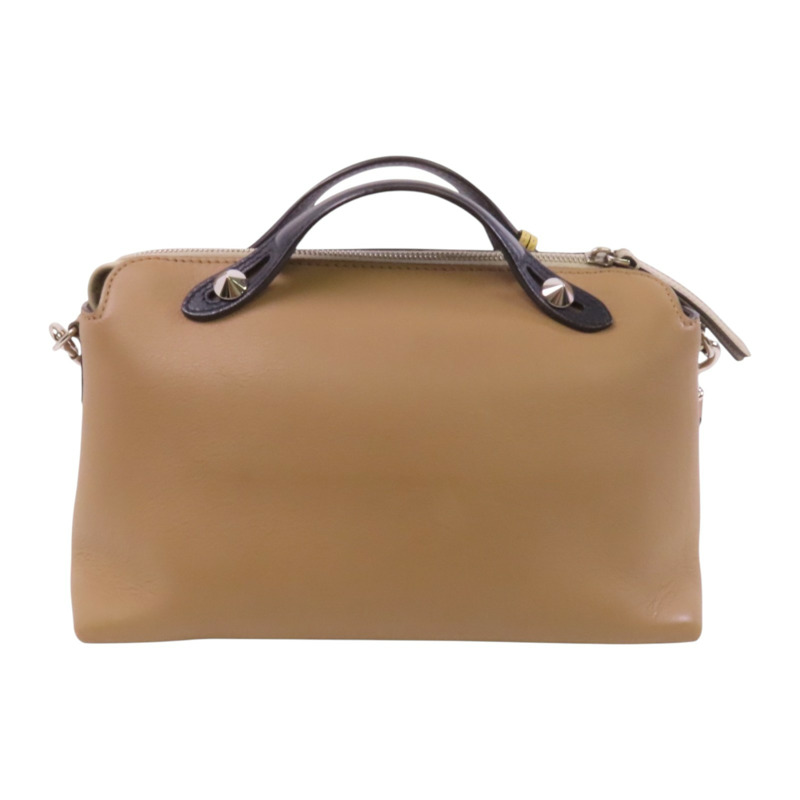 FENDI 牛皮皮革By The Way銀扣手挽肩背兩用袋-1