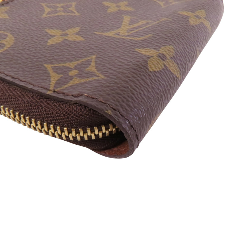 LOUIS VUITTON Monogram Zipper Card Case金扣卡套-13
